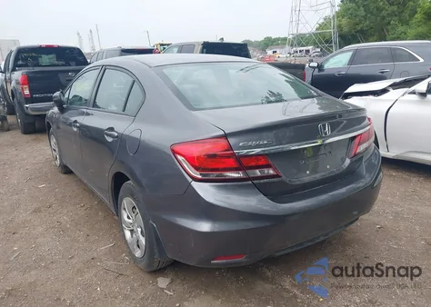 2014 Honda Civic Lx z USA, uszkodzony, nr VIN 2HGFB2F53EH550770
